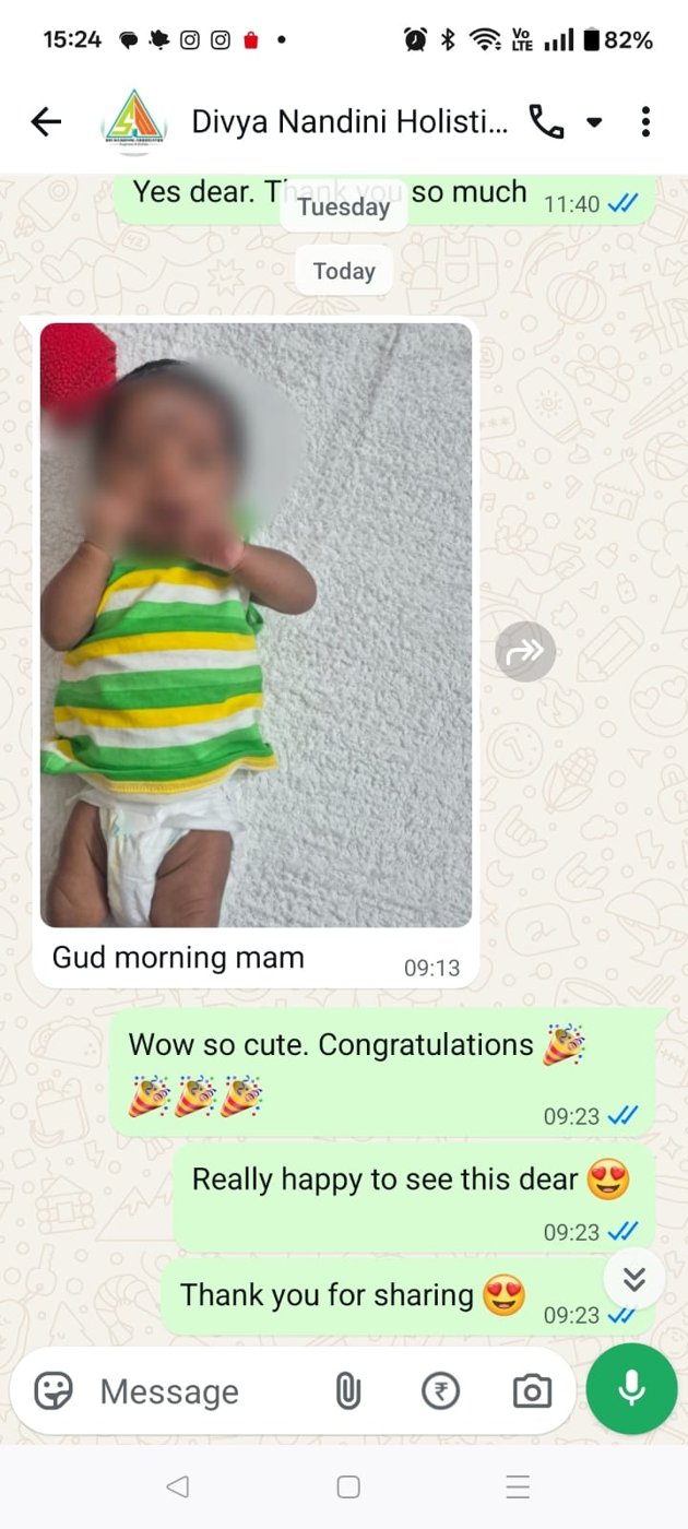 Good morning, mam: sharing my baby with the team