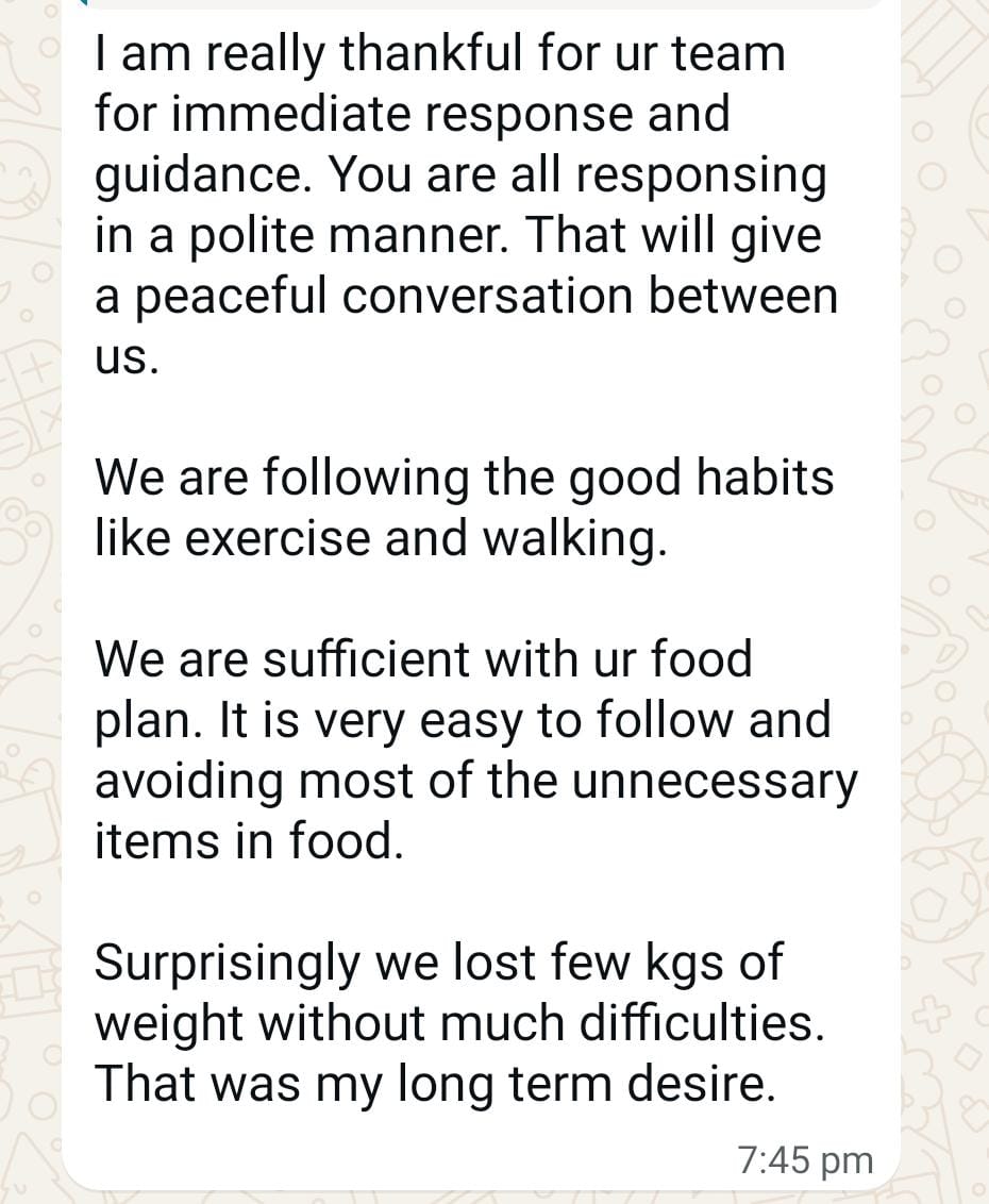 A note from them to the team